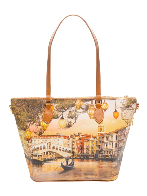 YESBAG Mittelgro&szlig;e Schultertasche Weihnachten in Venedig - Damentaschen