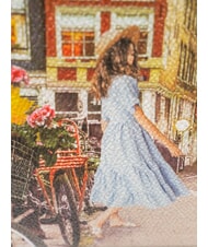 YNOT YESBAG Clutch mit Schulterriemen aus Metall Holland-Tr&auml;ume - Damentaschen - 3