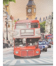 YNOT YESBAG Clutch mit Schulterriemen aus Metall London Rainbow - Damentaschen - 3