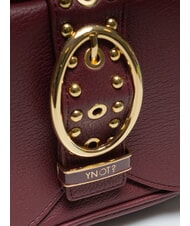 YNOT ROCKER Rucksack mit Schnalle und Nieten Wein - Damentaschen - 3