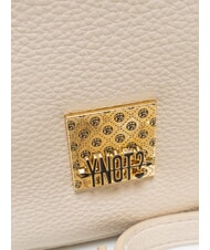 YNOT RACHEL Gro&szlig;e halbmondf&ouml;rmige Tasche mit Schultergurt Creme - Damentaschen - 4