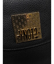 YNOT RACHEL Schultertasche mit &Uuml;berschlag und Schultergurt SCHWARZ - Damentaschen - 4