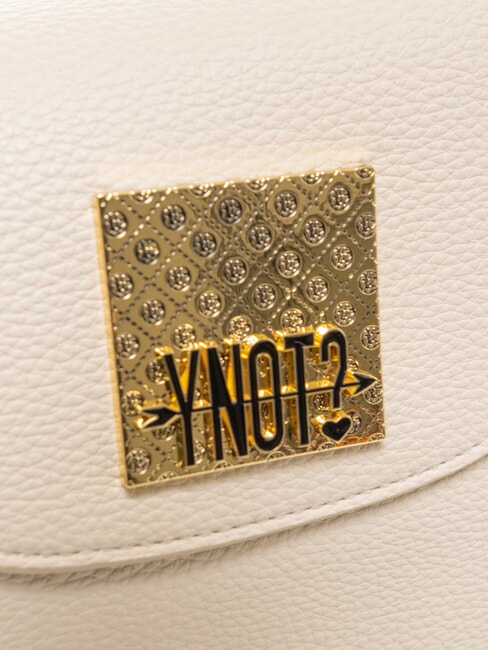 RACHEL Schultertasche mit &Uuml;berschlag und Schultergurt Creme - Damentaschen