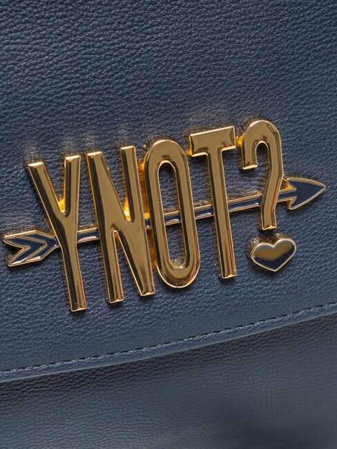 LOVERS Schultertasche mit Klappe Marine - Damentaschen