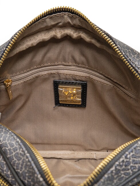 LUX Reportertasche mit Fach SCHWARZ - Damentaschen