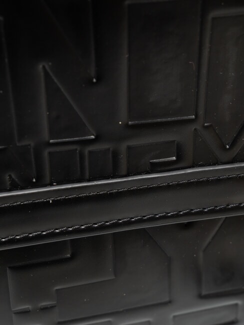 KATE Schultertasche mit Klappe SCHWARZ - Damentaschen