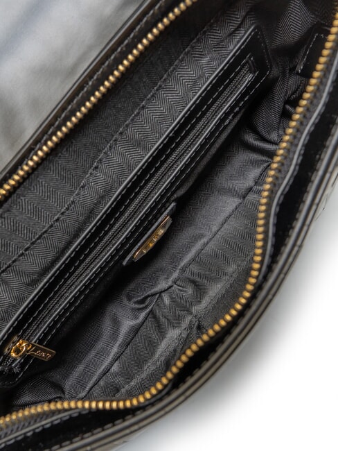 KATE Schultertasche mit Klappe SCHWARZ - Damentaschen