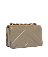 PINKO LOVE ONE MINI Schultertasche aus Leder - Damentaschen