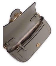 PINKO LOVE ONE POCKET Umh&auml;ngetasche aus Leder Walnuss-Antikgold - Damentaschen - 4