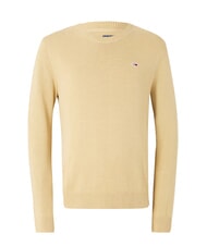 TOMMY HILFIGER TH JEANS Baumwollpullover mit Rundhalsausschnitt Reliktbr&auml;une - Herrenpullover - 4