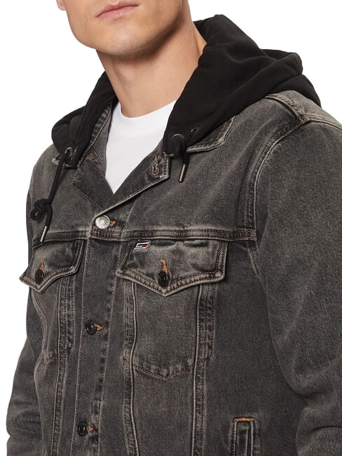 TH JEANS Herren-Jeansjacke Jeansgrau - Herrenjacken