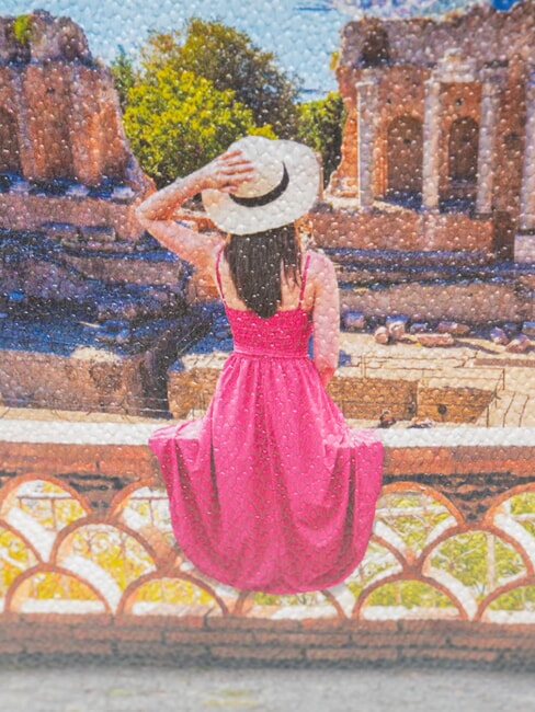 YESBAG Hobo-Schultertasche Sommer in Taormina - Damentaschen