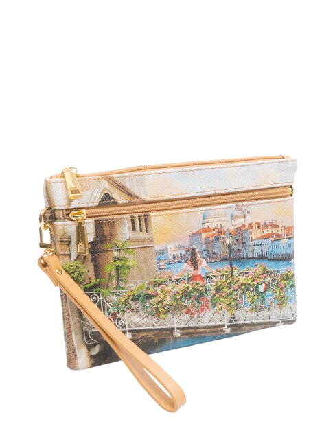 YESBAG Mittelgro&szlig;e Clutch mit Manschette blumenreicher Kanal - Damentaschen