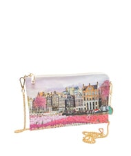 YNOT YESBAG Clutch mit Schulterriemen aus Metall Tulpen - Damentaschen - 2