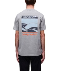 NAPAPIJRI S-SOVANA Baumwoll-T-Shirt mittelgrau meliert - Herren-T-Shirts - 2