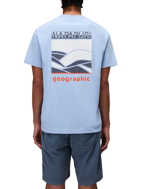 S-SOVANA Baumwoll-T-Shirt funkelnd/Petunie - Herren-T-Shirts