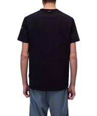 NAPAPIJRI S-BADGE Baumwoll-T-Shirt schwarz 041 - Herren-T-Shirts - 2