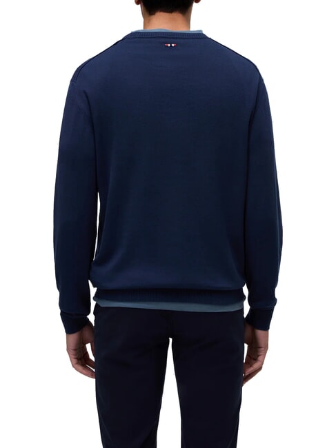 DECATUR Baumwollpullover blu marine - Herrenpullover