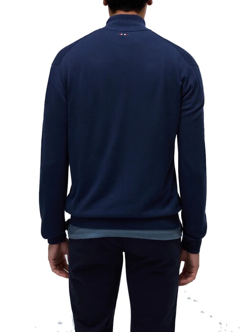 DECATUR Pullover mit durchgehendem Rei&szlig;verschluss blu marine - Herrenpullover