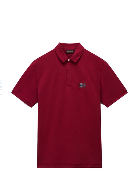 EBEA Kurzarm-Poloshirt Tibetisches Rot - Herren-Polo-Shirts/Herren-Polo-Shirt/Herrenpoloshirt/Herrenpoloshirts