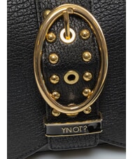 YNOT ROCKER Schultertasche mit Schnalle SCHWARZ - Damentaschen - 4