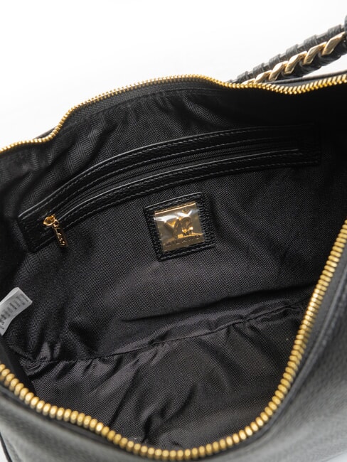 RACHEL Gro&szlig;e halbmondf&ouml;rmige Tasche mit Schultergurt SCHWARZ - Damentaschen