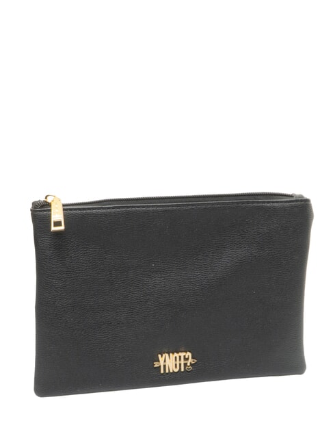LOVERS Mittelgro&szlig;e flache Clutch-Tasche SCHWARZ - Damentaschen