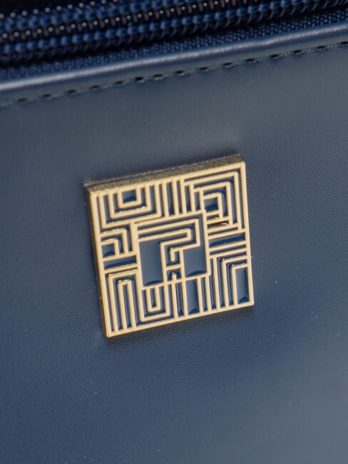 LUCY Kleine Clutch mit Manschette Marine - Damentaschen