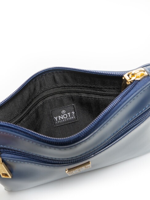 LUCY Kleine Clutch mit Manschette Marine - Damentaschen