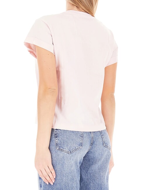 STARS T-Shirt mit Aufdruck und Nieten Zartrosa - T-Shirts und Tops f&uuml;r Damen