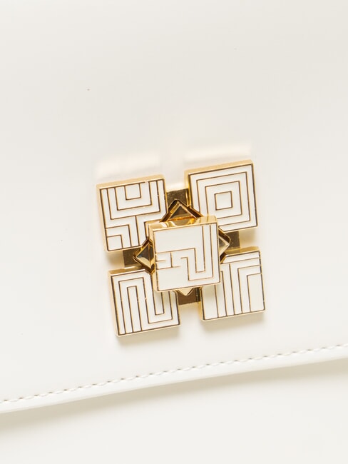 LUCY Aktentasche mit Schultergurt Wei&szlig; - Damentaschen