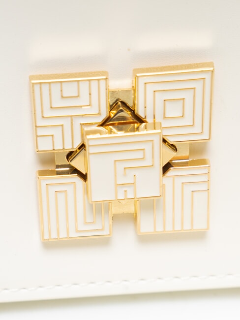 LUCY Schultertasche mit Klappe Wei&szlig; - Damentaschen