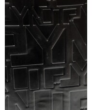 YNOT KATE Rucksack mit gepr&auml;gtem Logo SCHWARZ - Damentaschen - 3