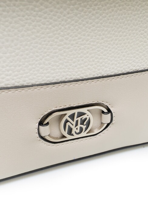 CINDY Hobo-Schultertasche Wei&szlig; - Damentaschen