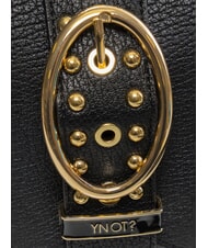 YNOT ROCKER Schultertasche mit Nieten SCHWARZ - Damentaschen - 3