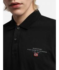 NAPAPIJRI ELBAS JERSEY Mikrologe-Poloshirt aus Baumwolle schwarz 041 - Herren-Polo-Shirts/Herren-Polo-Shirt/Herrenpoloshirt/Herrenpoloshirts - 4