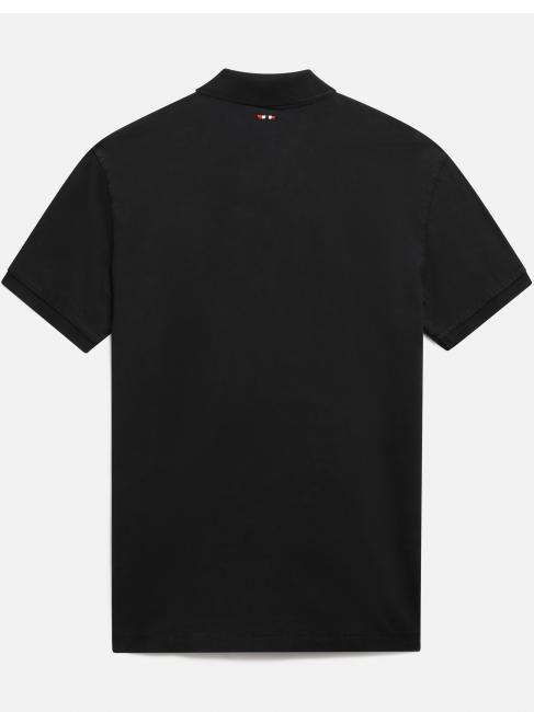 ELBAS JERSEY Mikrologe-Poloshirt aus Baumwolle schwarz 041 - Herren-Polo-Shirts/Herren-Polo-Shirt/Herrenpoloshirt/Herrenpoloshirts