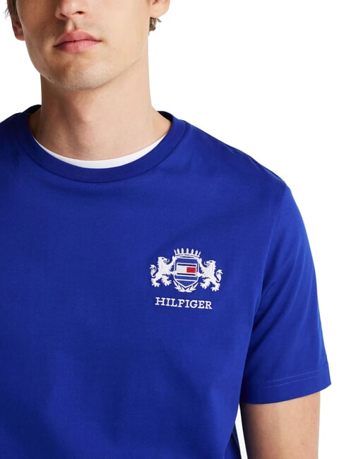 TH Kurz&auml;rmeliges T-Shirt mit Wappen Keilblau - Herren-T-Shirts