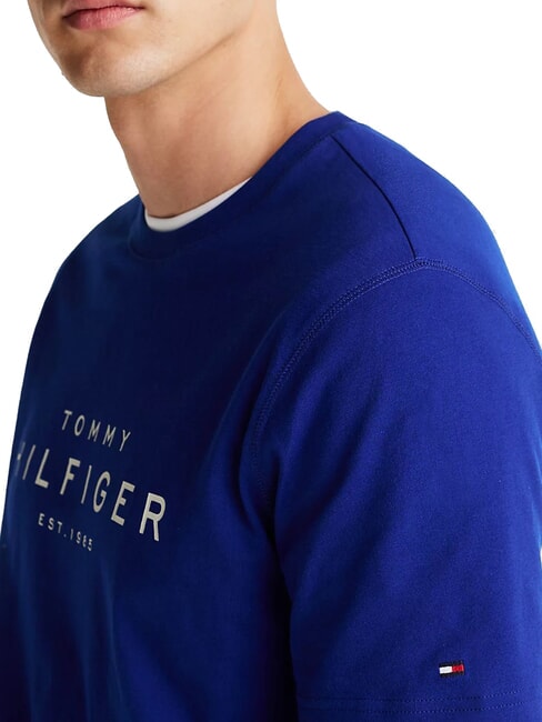 TH Kurz&auml;rmeliges Baumwoll-T-Shirt Keilblau - Herren-T-Shirts