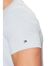 TOMMY HILFIGER TH Kurz&auml;rmeliges T-Shirt mit Logodruck luftiges Blau - Herren-T-Shirts - 4