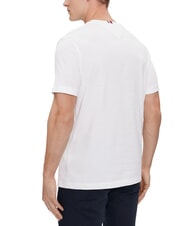 TOMMY HILFIGER TH Kurz&auml;rmeliges T-Shirt mit Stickerei Wei&szlig; - Herren-T-Shirts - 2