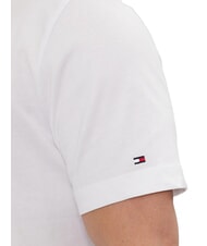 TOMMY HILFIGER TH Kurz&auml;rmeliges T-Shirt mit Stickerei Wei&szlig; - Herren-T-Shirts - 4