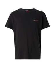 TOMMY HILFIGER TH JEANS Kurz&auml;rmeliges T-Shirt mit Grafikprint Schwarz - Herren-T-Shirts - 4