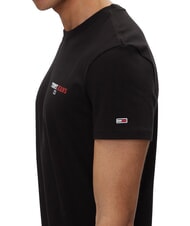 TOMMY HILFIGER TH JEANS Kurz&auml;rmeliges T-Shirt mit Aufdruck Schwarz - Herren-T-Shirts - 4