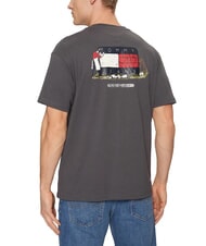 TOMMY HILFIGER TH JEANS Kurzarm-T-Shirt mit lockerer Passform - Herren-T-Shirts