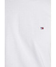 TOMMY HILFIGER TH Lang&auml;rmeliges Stretch-Baumwoll-T-Shirt Wei&szlig; - Herren-T-Shirts - 3