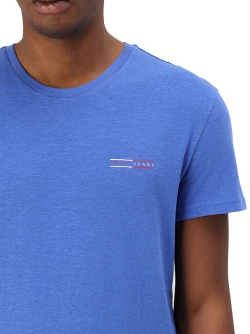 TH JEANS Kurz&auml;rmeliges T-Shirt mit Grafikprint blaues Wetter - Herren-T-Shirts