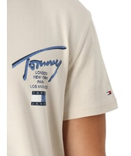 TOMMY HILFIGER TH JEANS Bedrucktes T-Shirt Zeitungspapier - Herren-T-Shirts - 3