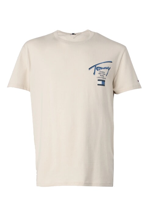 TH JEANS Bedrucktes T-Shirt Zeitungspapier - Herren-T-Shirts