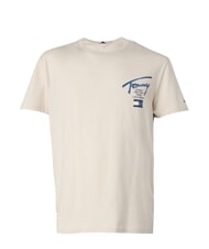 TOMMY HILFIGER TH JEANS Bedrucktes T-Shirt Zeitungspapier - Herren-T-Shirts - 4